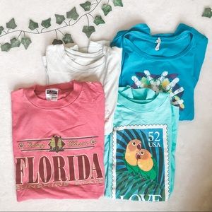 Bundle of 4 VSCO Tees